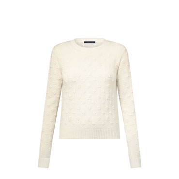 Louis Vuitton 3D Monogram Knit Pullover 1AHZ44