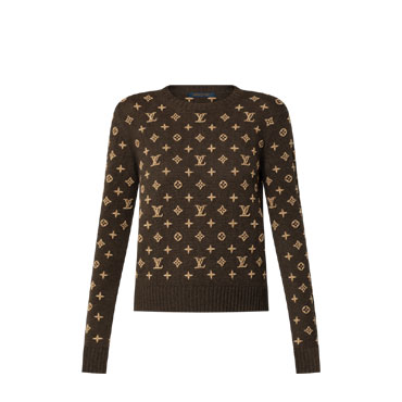 Louis Vuitton 3D Monogram Knit Pullover 1AHZ59