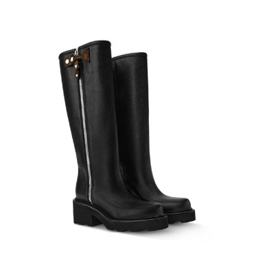 Louis Vuitton Beaubourg High Boot in Black 1AICEH