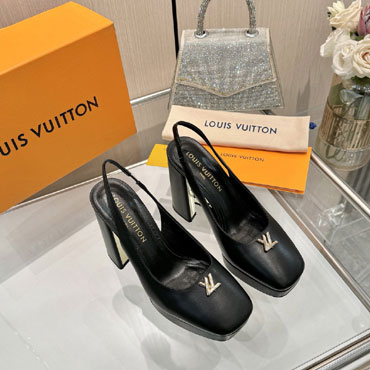 Louis Vuitton Swing Platform Slingback Pump 1AIDF8