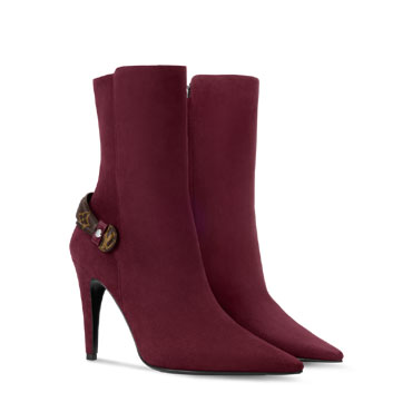 Louis Vuitton Legacy Ankle Boot in Bordeaux Red 1AIDZH