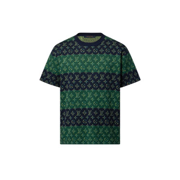 Louis Vuitton Monogram Short-Sleeved Crewneck 1AIJZT