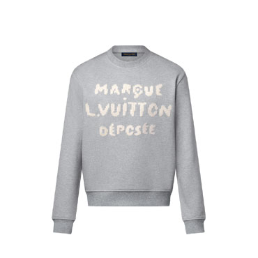 Louis Vuitton Embroidered Signature Sweatshirt 1AIKCO