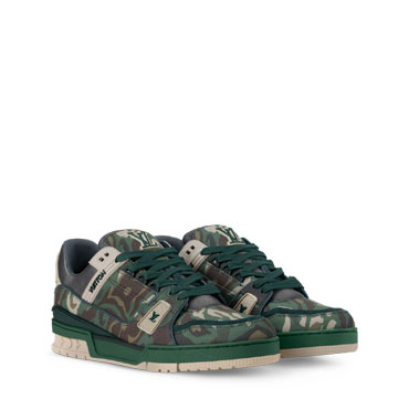 Louis Vuitton Trainer Sneaker in Green 1AIKP0