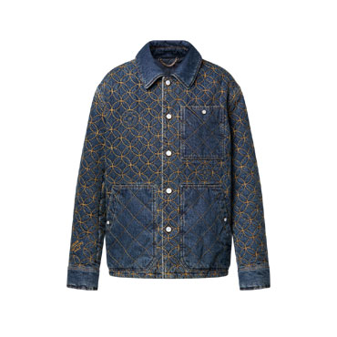 Louis Vuitton Embroidered Denim Blouson 1AILM5