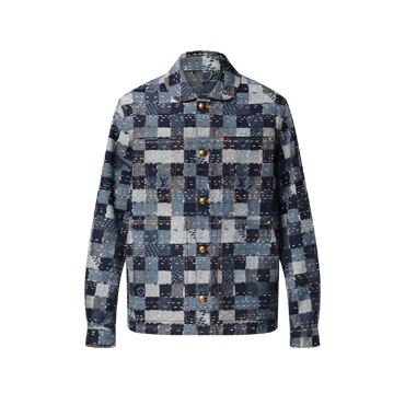 Louis Vuitton Damier Denim Workwear Blouson 1AILMN