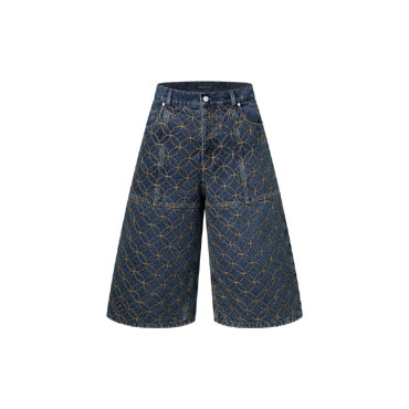 Louis Vuitton Embroidered Workwear Shorts 1AILV6
