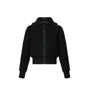 Louis Vuitton Monogram Toweling Zip-Up Jacket 1AIQDV