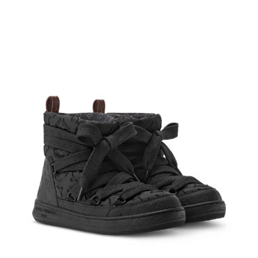 Louis Vuitton Cloud Lace-Up Ankle Boot Sneaker in Black 1AIVCZ