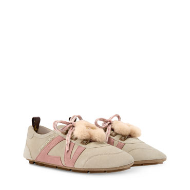 Louis Vuitton Sneakerina in Taupe Brown 1AIVF7