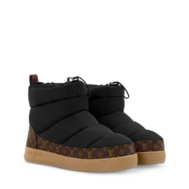 Louis Vuitton Cloud Ankle Boot Sneaker in Black 1AIVJ7
