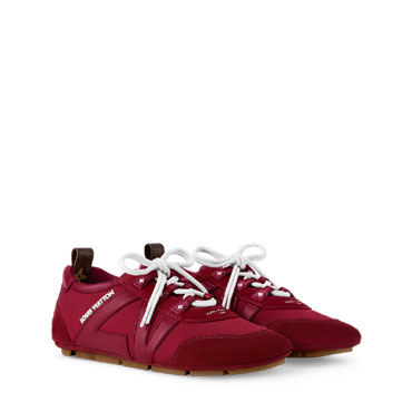 Louis Vuitton Sneakerina in Bordeaux Red 1AIVJN
