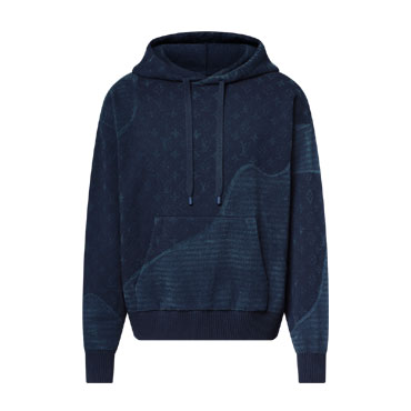 Louis Vuitton Graphic Jacquard Hoodie 1AIWFX