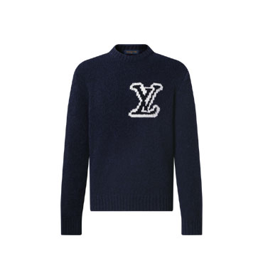 Louis Vuitton Intarsia Crewneck 1AJAYX