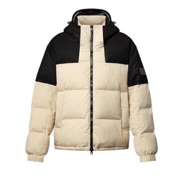 Louis Vuitton Placed Monogram Ecodown Blouson 1AJAZX