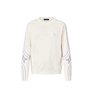 Louis Vuitton Graphic Knitted Crewneck 1AJBW1