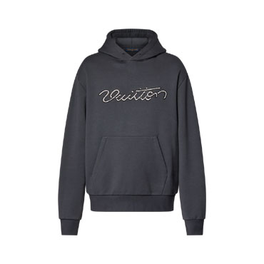 Louis Vuitton Embellished Signature Hoodie 1AJCFP