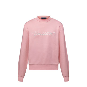 Louis Vuitton Embroidered Signature Crewneck 1AJDV4