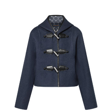 Louis Vuitton Short Hooded Duffle Coat 1AJFAH