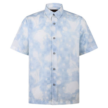Louis Vuitton Printed Short-Sleeved Shirt 1AJRHV