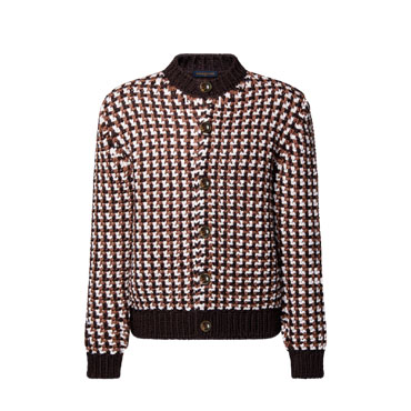 Louis Vuitton Chunky Knit Wool Cardigan 1AJUCC