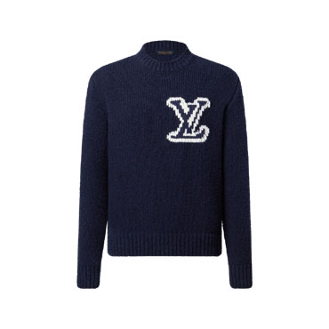 Louis Vuitton Intarsia Crewneck 1AJUIG
