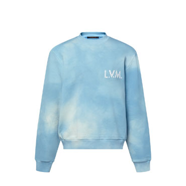 Louis Vuitton Tie Dye Sweatshirt 1AJUZY