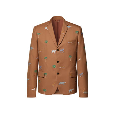 Louis Vuitton x The Darjeeling Limited Single Breasted Jacket 1AJVIS