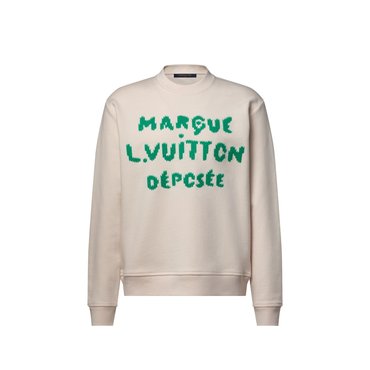 Louis Vuitton Embroidered Signature Sweatshirt 1AK6I1