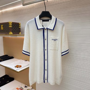 Louis Vuitton Waffle Signature Short-Sleeved Shirt 1AK6WY