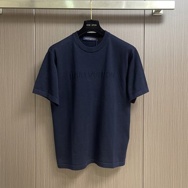 Louis Vuitton Cotton-Cashmere Short-Sleeved Crewneck 1AK6XM