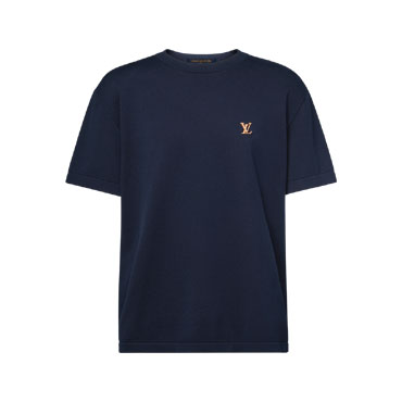 Louis Vuitton Short-Sleeved Crewneck With Signature 1AK70W