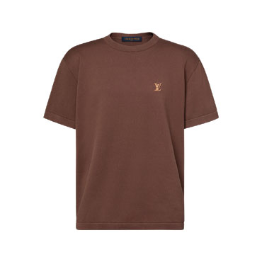 Louis Vuitton Short-Sleeved Crewneck With Signature 1AK714