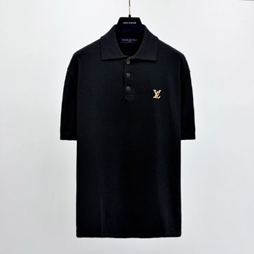 Louis Vuitton Short-Sleeved Polo Shirt With Signature 1AK71C