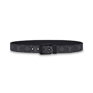 Louis Vuitton Voyager 35mm Belt Monogram Eclipse Canvas M0043T