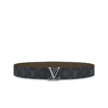 LV Line 40MM Reversible Belt Monogram Eclipse Canvas M0252U