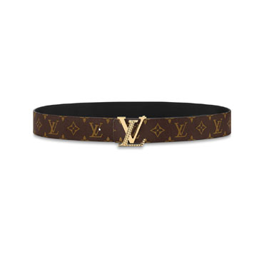 Louis Vuitton Diamond 40MM Reversible Belt Monogram Eclipse Canvas M0381T