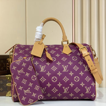 Louis Vuitton Speedy P9 Bandouliere 40 in Purple M11565