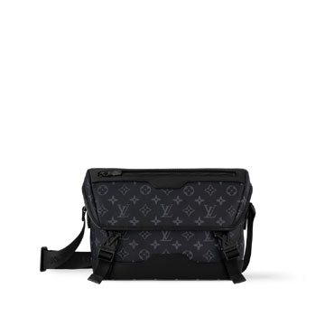 Louis Vuitton Messenger Voyager PM Monogram Eclipse Canvas M12517