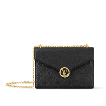 Louis Vuitton Wallet On Chain Rosy Monogram Empreinte Leather M13569