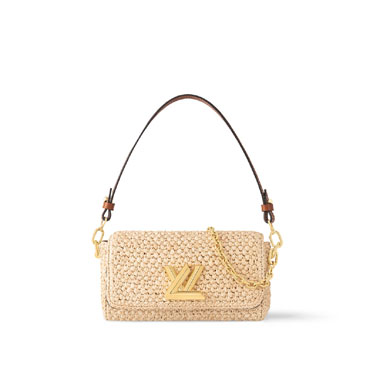 Louis Vuitton Twist West Bag Leathers Beige M25030