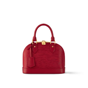 Louis Vuitton Alma BB Epi Red Bag M25226