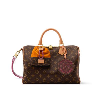 Louis Vuitton Paris A Velo Speedy Soft 30 M27512