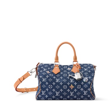 Louis Vuitton Speedy 30 Bandouliere Monogram Heritage M27556