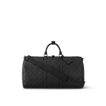 Louis Vuitton Keepall Bandouliere 50 Monogram Shadow M44810