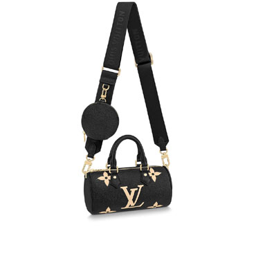 Louis Vuitton Papillon BB Bicolor Monogram Empreinte Leather M45980