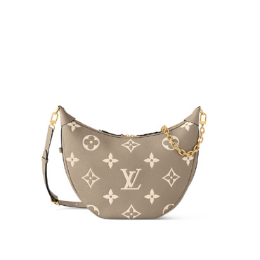 Louis Vuitton Loop Hobo Bicolor Monogram Empreinte Leather M46738