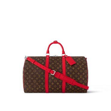 LV Keepall Bandouliere 50 Monogram Macassar Canvas M46769