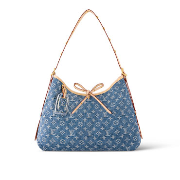 Louis Vuitton CarryAll MM Monogram Denim M46855