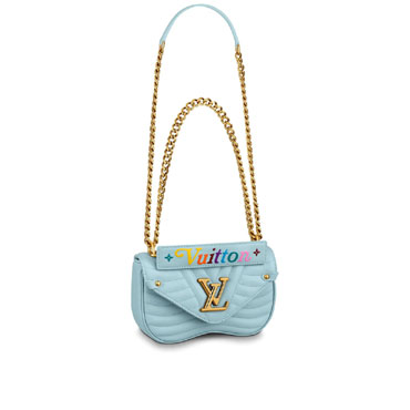 Louis Vuitton New Wave Chain Bag PM H24 in Blue M55443